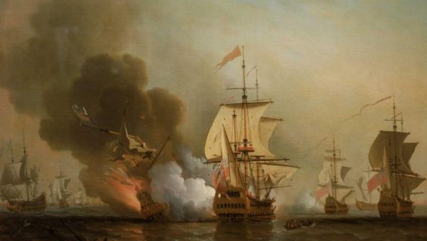 bataille navale 1708