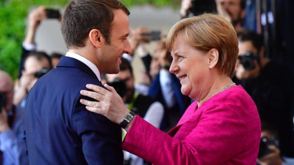 Visite de Macron à Berlin