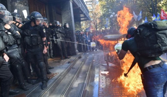 Heurts à Kiev