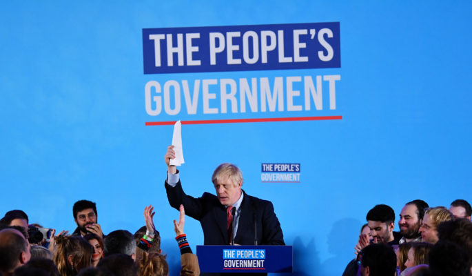 Johnson gagant des elections