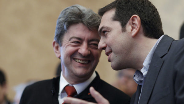 Jean-Luc Mélenchon et Alexis Tsipras