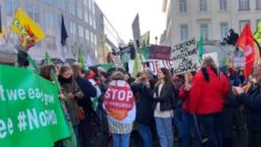 Manifestation contre l'accord avec le Mercosur