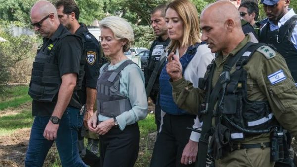 Ursual von der Leyen en Israël