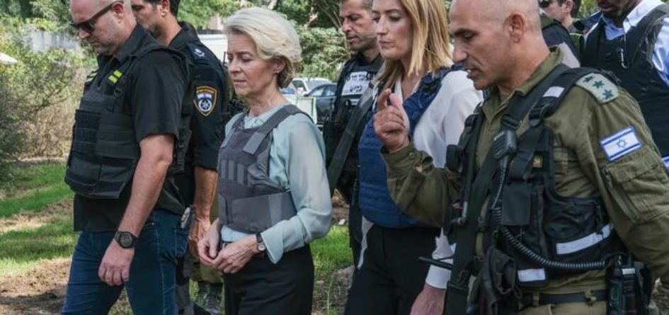 Ursual von der Leyen en Israël